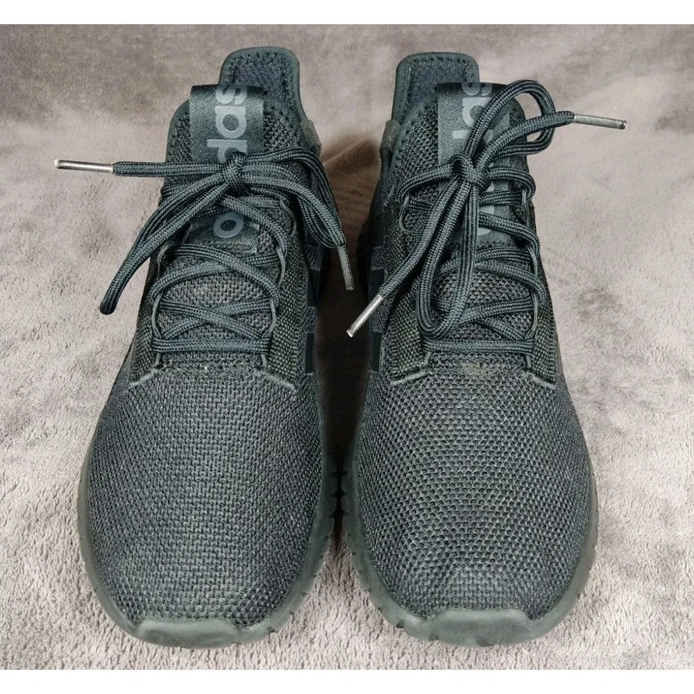 Adidas Mens Cloudfoam Running Shoes Size 9 Black Breathable HWI 28Y001